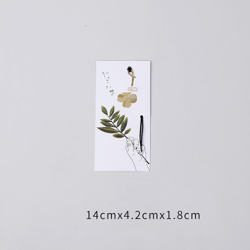 Elegant  Flowers And Plants Story Bookmark Folder