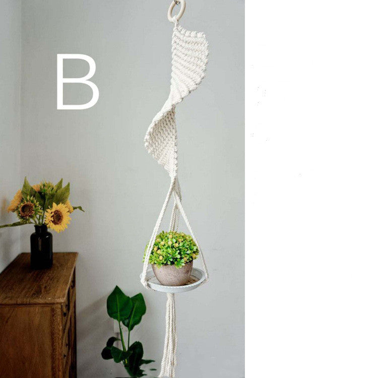 Plant Hanging Spider Plant Net Bag Decoration Boho