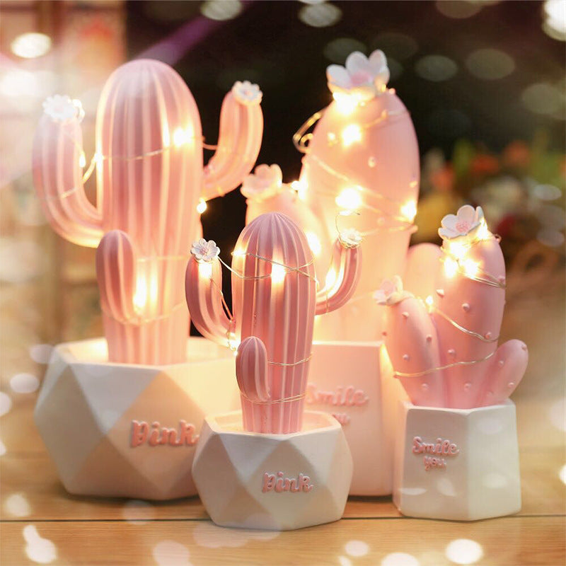 Cactus night light