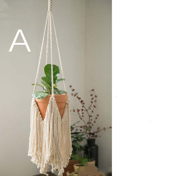 Plant Hanging Spider Plant Net Bag Decoration Boho