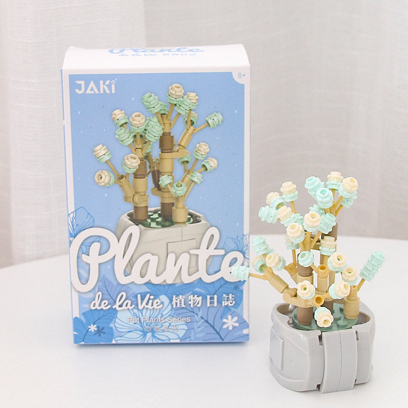 Non-watering Building Blocks Succulent Pot Cute Flowers