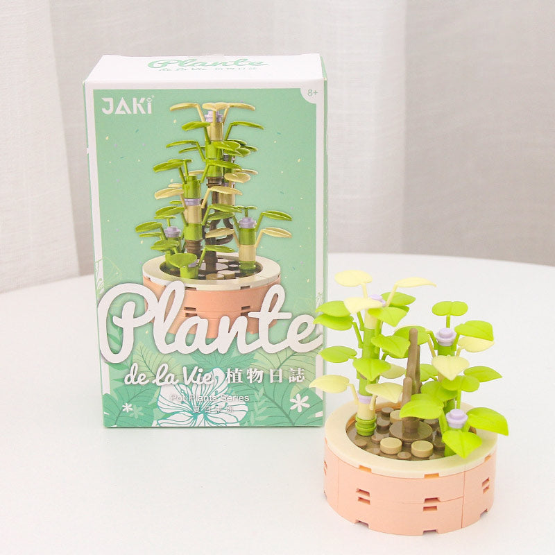 Non-watering Building Blocks Succulent Pot Cute Flowers